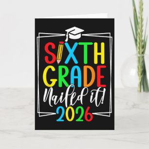 Tarjeta 6to Grado 2026 Graduación de Sexto Grado _1