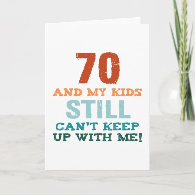 Tarjeta 70.º Cumpleaños De Los Padres (Anverso)