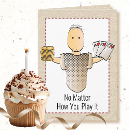 Tarjeta 70.º cumpleaños de un Personalizado masculino