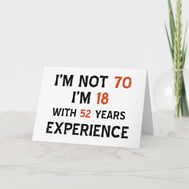 Tarjeta 70.º diseño (Anverso)