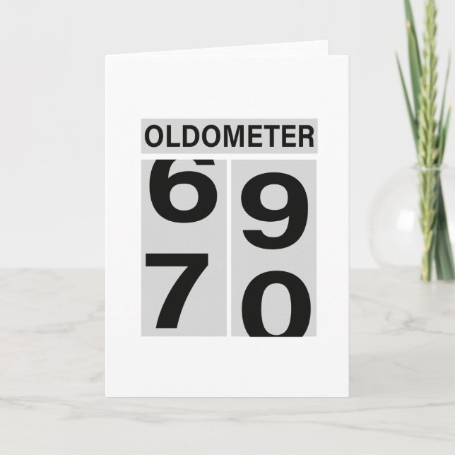 Tarjeta 70.º Oldometer (Anverso)