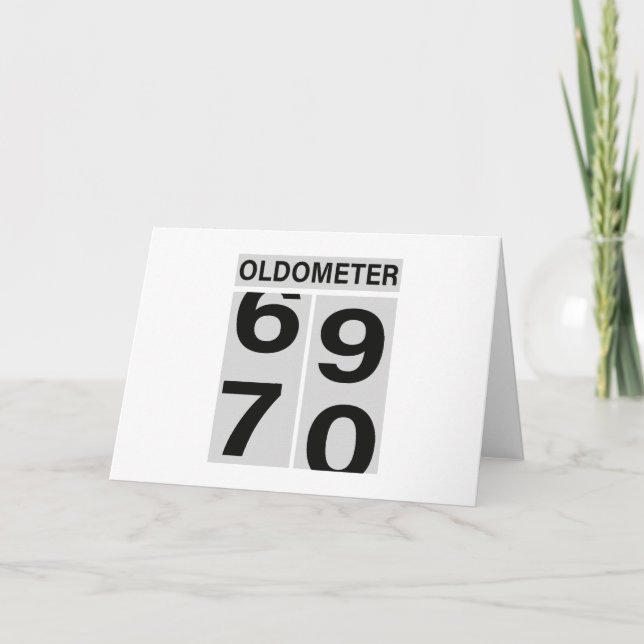 Tarjeta 70.º Oldometer (Anverso)