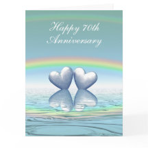 70 Aniversario Platinum Corazones grandes