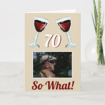 70 Entonces, qué motivo de cumpleaños 70 del vino