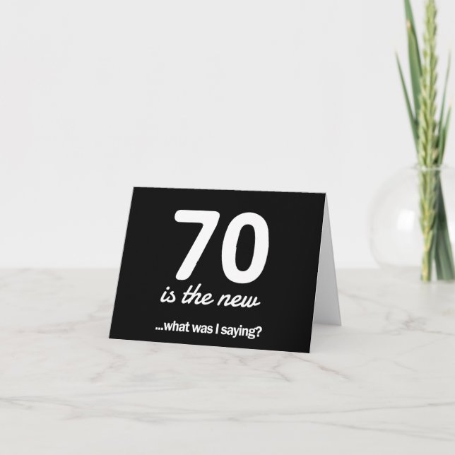 Tarjeta 70 ¿Es nuevo... qué estaba diciendo? (Anverso)