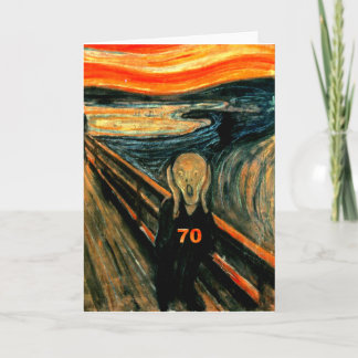 Tarjeta 70.o Cumpleaños