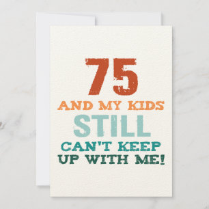 Tarjeta 75.º Cumpleaños De Los Padres