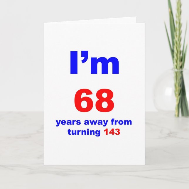 Tarjeta 75 Cumpleaños (Anverso)