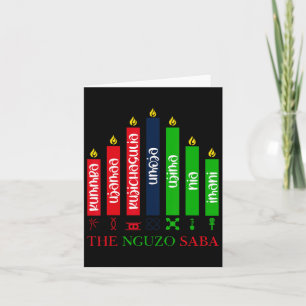Tarjeta 7 Principios de Kwanzaa