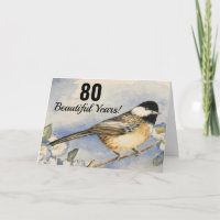 80.º Hermoso Año Nacimiento Pollito acuarela