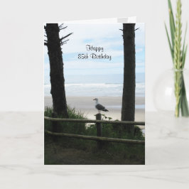 Tarjeta 85.ª Cartas de Cumpleaños Vista del Océano