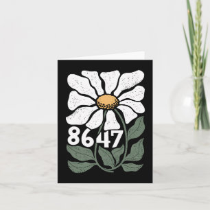 Tarjeta 8647 Resista Sutil Daisy Floral Foxtrot Delta Tang