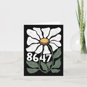 Tarjeta 8647 Resista Sutil Daisy Floral Foxtrot Delta Tang