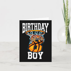 Tarjeta 8.º cumpleaños Baloncesto de niños de 8 años regal