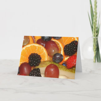 Tarjeta 8.º fruta