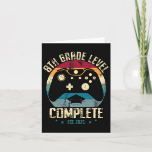 Tarjeta 8.º Grado De Grado Completa De Gamer Cl De 2025 Gr