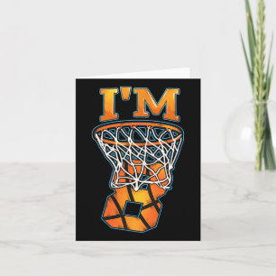 Tarjeta 8.º Jugador Bysketbyll Cumplen 8 Boys Chicas B-