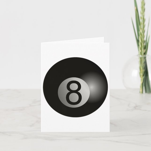 Tarjeta 8 Ball Pool Hall Shark Billiards Player Hustler (Anverso)