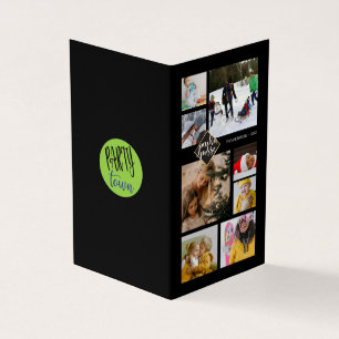 Tarjeta 8 Navidades de la familia Foto ✨ Parka Posse