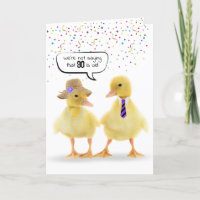 90.º humor de cumpleaños con ducklings