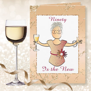 Tarjeta 90 Fabulosas Personalizados Dulces