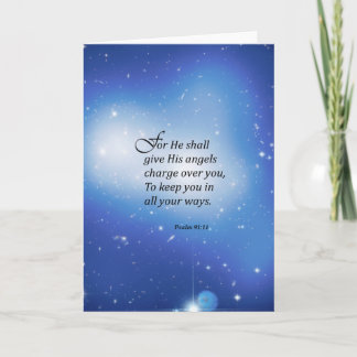 Tarjeta 91:11 del salmo