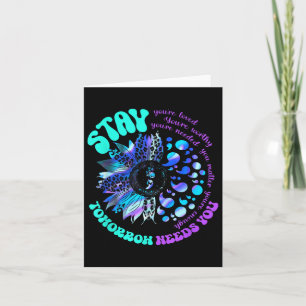 Tarjeta 988 La prevención del suicidio permanece mañana te