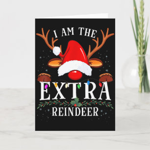 Tarjeta 99 Soy El Extra Reno Navidad Familia Uni-publicida