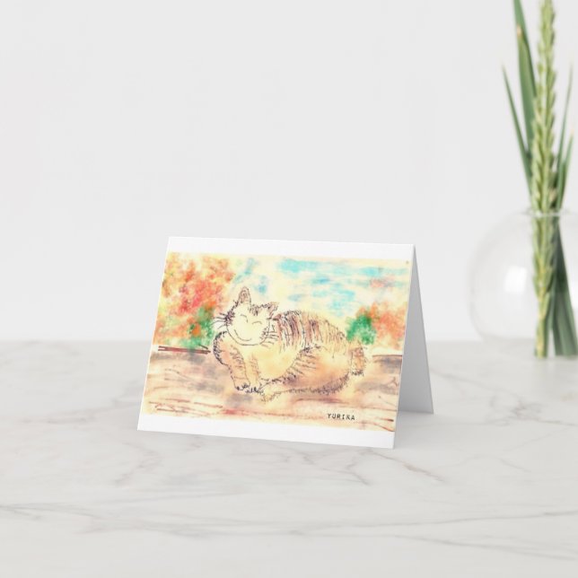 Tarjeta 9.º gata (Anverso)
