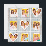 Tarjeta 9 Collages de fotos Rustic Wood Hearts Best Friend<br><div class="desc">Crea Tu Propio,  Mejor Amigos Para Siempre,  Collage de fotos,  Agrega Tus Propias Fotos,  Agrega Tus Nombres Y Hazlo Propio. Haz un Collage de fotos de Amigos Personalizados para Navidades,  cumpleaños,  vacaciones,  ocasiones especiales y más.</div>