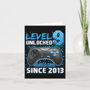 Tarjeta 9 Desbloqueados Impresionantes Videojuegos 2013 No