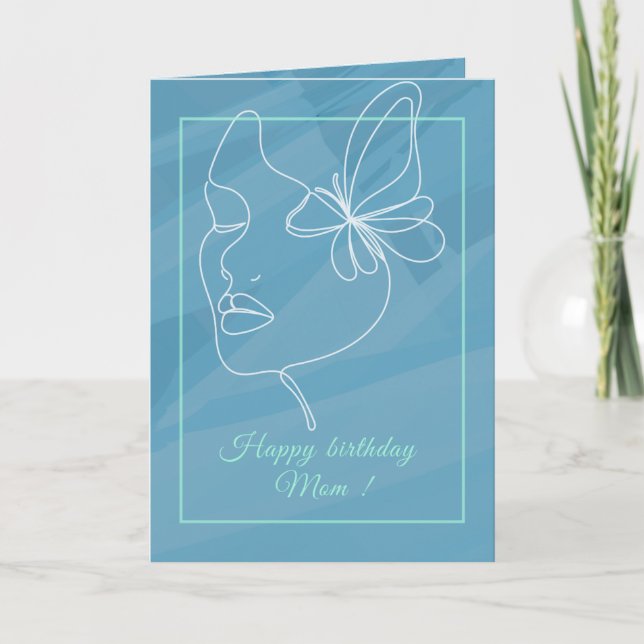 Tarjeta A beautifully soft and elegant card  (Anverso)