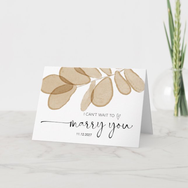 Tarjeta A crecer desde la novia nos vemos en el Altar Sr.  (Anverso)