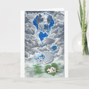 Tarjeta A Dog's Prayer ~ Dog Sympathy Card