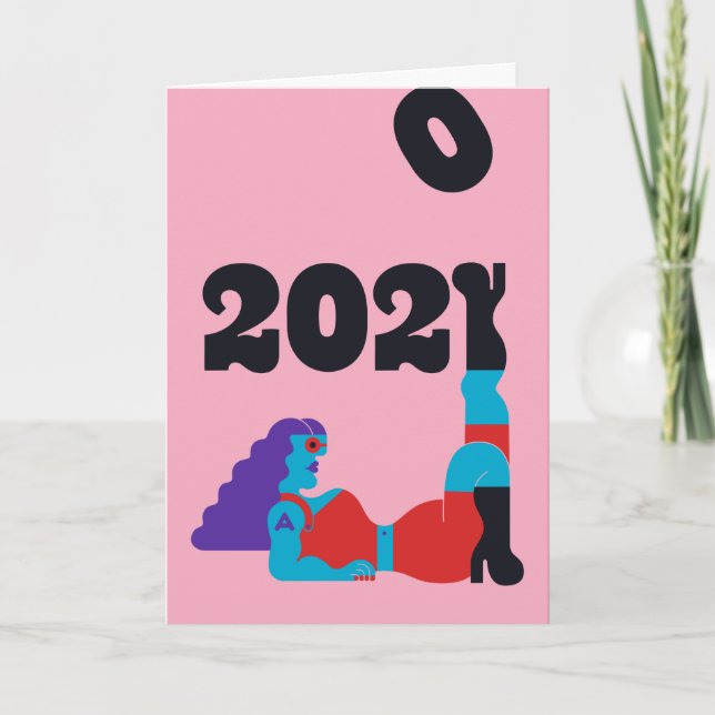 Tarjeta A es para Melinda Beck Holiday (Anverso)