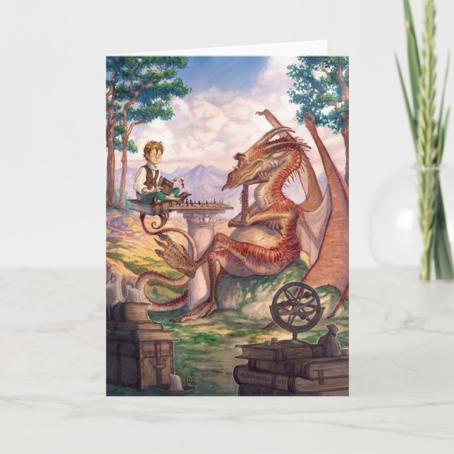 Tarjeta “A Golden Afternoon” Greeting Card (Anverso)