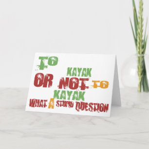 Tarjeta A Kayak