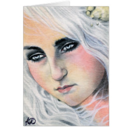 Tarjeta a la deriva de la sirena