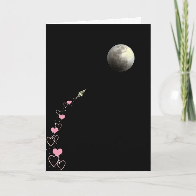 Tarjeta A la Luna (Anverso)