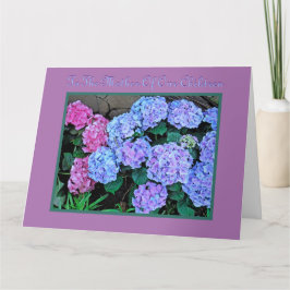 TARJETA A LA MADRE DE NUESTROS HIJOS/DÍA DE LA MADRE FELIZ