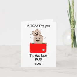 Tarjeta A la mejor carta de papá pop