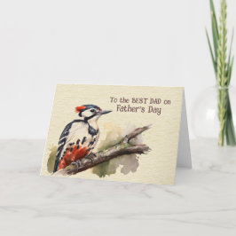 Tarjeta A la mejor papá en el día del padre