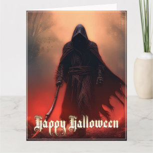 Tarjeta A la sombra de la Parca - Halloween