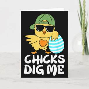 Tarjeta A las chicas les gusto divertido chicos Feliz Pasc