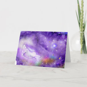 TARJETA A LO LARGO DEL UNIVERSO