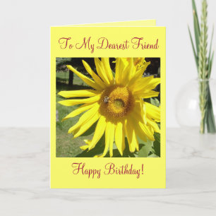 Tarjeta A Mi Amigo Más Querido, ¡Feliz Cumpleaños!