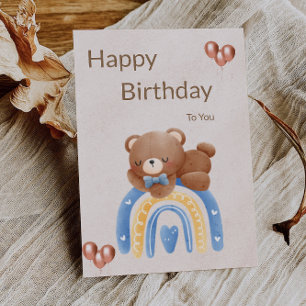 Tarjeta ¡A Mi Cariño, Feliz Cumpleaños!