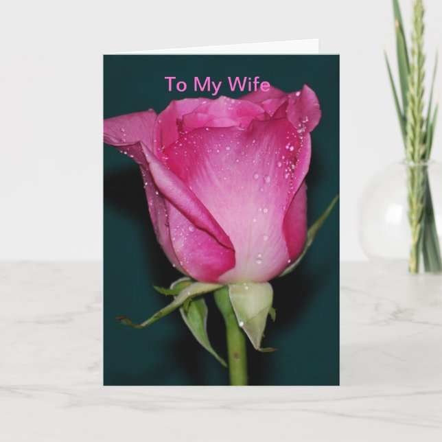 Tarjeta A Mi Esposa (Anverso)