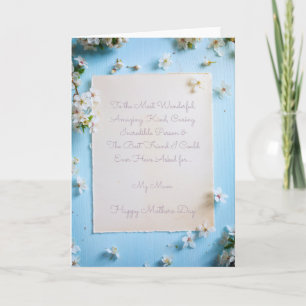 Tarjeta A mi maravillosa Mamá en el Día de la Madre