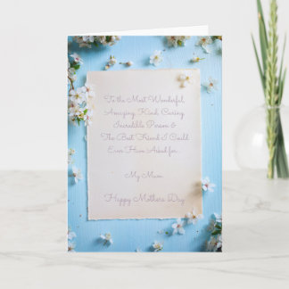 Tarjeta A mi maravillosa Mamá en el Día de la Madre